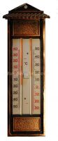 Min Max Thermometer aus Altkupfer