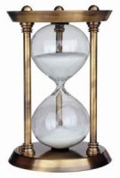 Sanduhr Messing 30 Min Restbestand